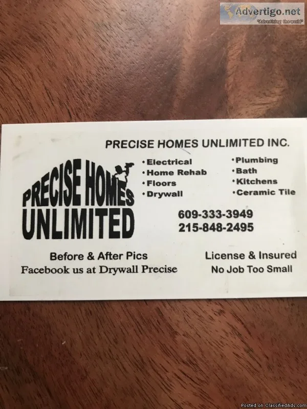 YOUR ONE STOP SHOPPING CONTRACTOR