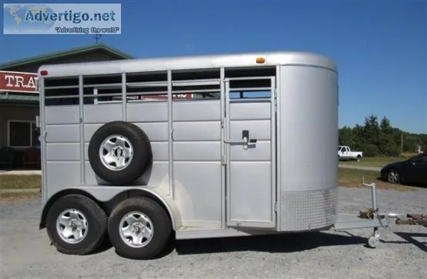 2013 Calico 13  Deluxe Stock with Ramp horse trailer