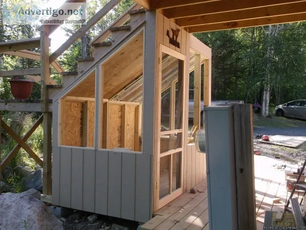 deckporch and sheds