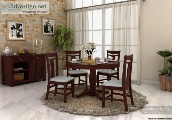 Heavy Discount on Amazing Round Dining tables Online in Bangalor