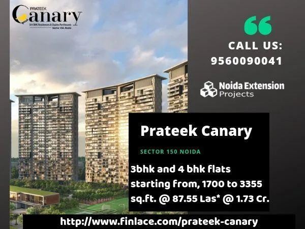 Prateek Canary The luxurious splendor of Noida