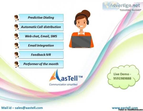 Looking for call center dialer solution Choose AasTell