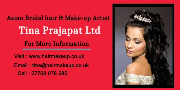 Asian Bridal Hair and Make-up Artist - Tina Prajapat Ltd