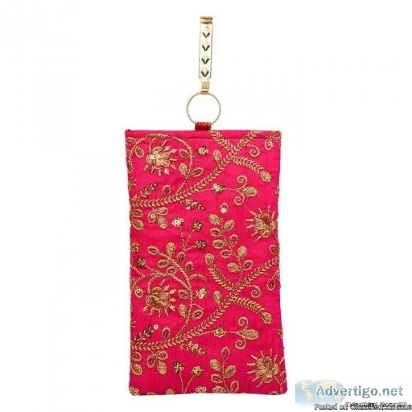 Mobile Pouch Floral string