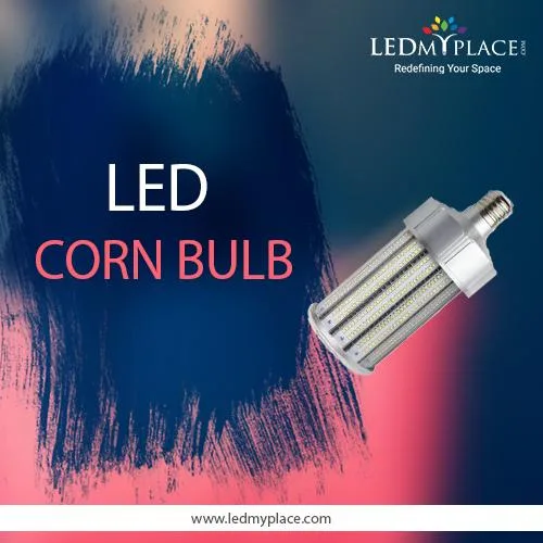 Want More Illumination Outdoors Install LED Corn Bulbs