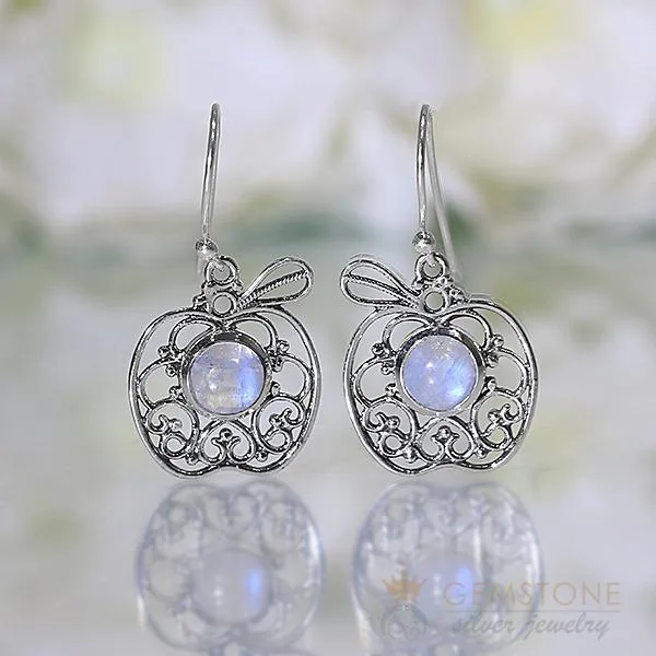 Moonstone Earring - FORBIDDEN FRUIT - GSJ