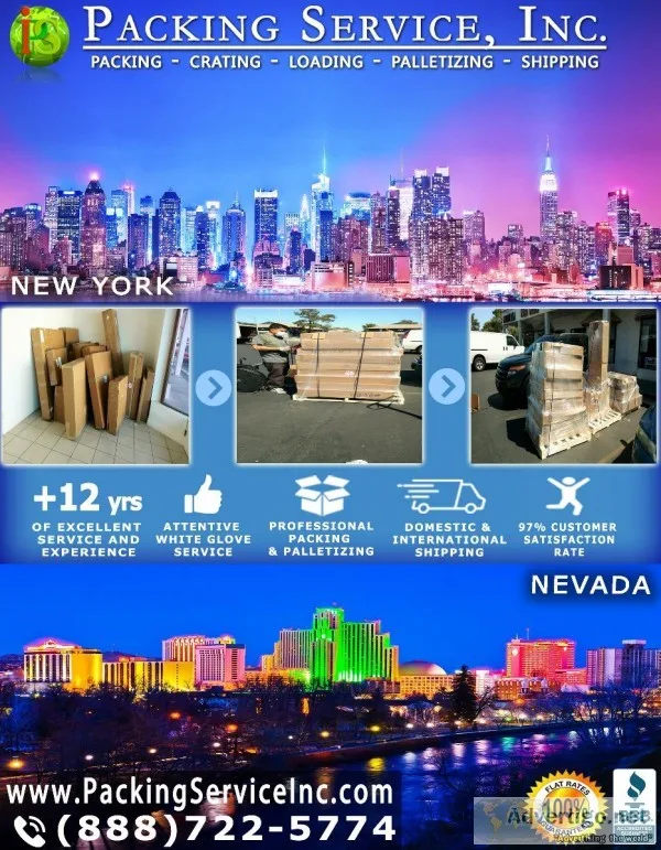 Packing Service Inc Eugene OR - Packing and Crating  Palletizing
