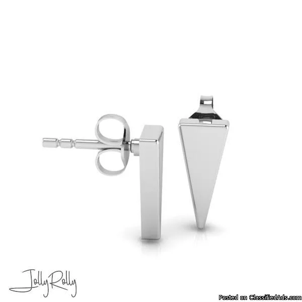 Petite Triumph Silver Earrings and Studs by JollyRolly