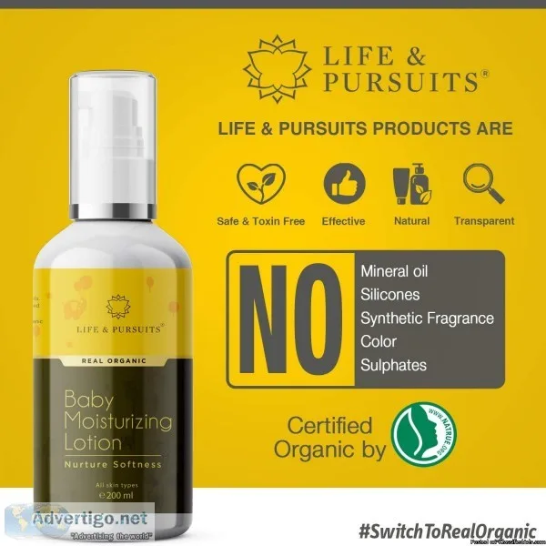 Life and Pursuits Baby Body Lotion For Dry Skin