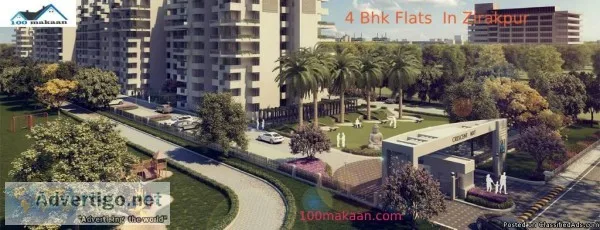 4 BHK Flats  In Zirakpur -