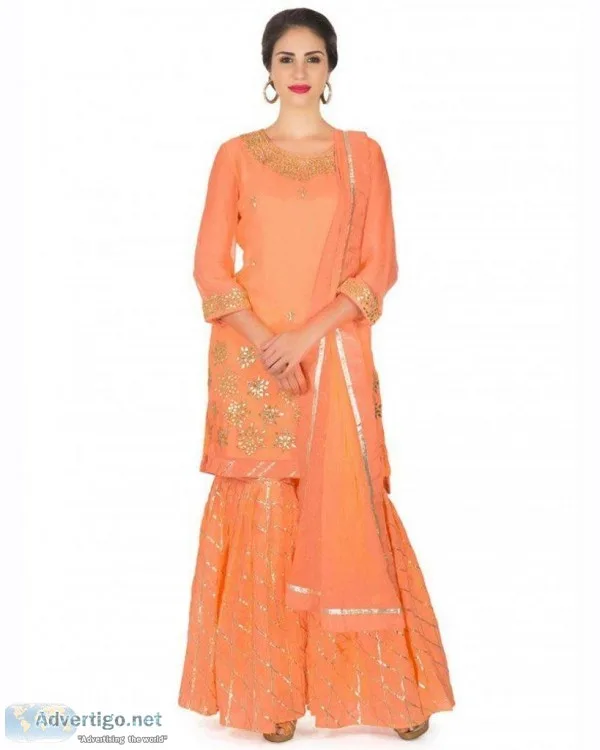 Buy Gota Patti Palazzo Suits Online USA
