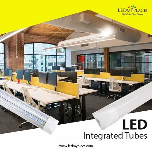 Install 8ft LED Integrated Tube at the Supermarkets