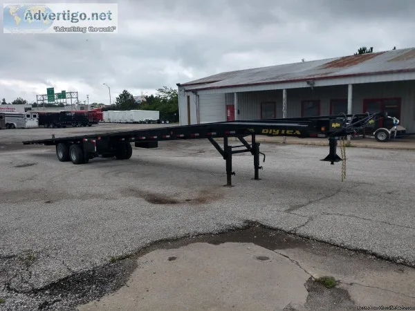 2018 20 AC BIG Tex 51 ft Trailer with center rail