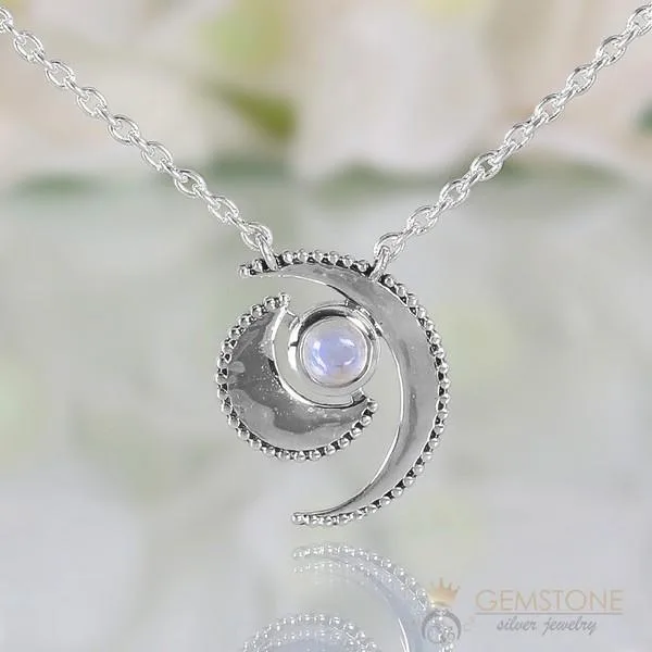 Moonstone Necklace - Wild Moon - GSJ
