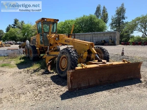 1980 John Deere 672A Motor Grader