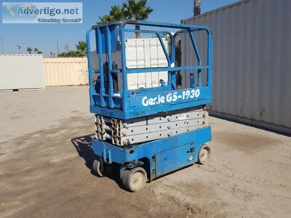 2008 GENIE GS1930 SCISSORLIFT 4741