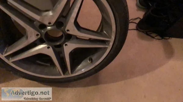 Mercedes Benz Mags and tires