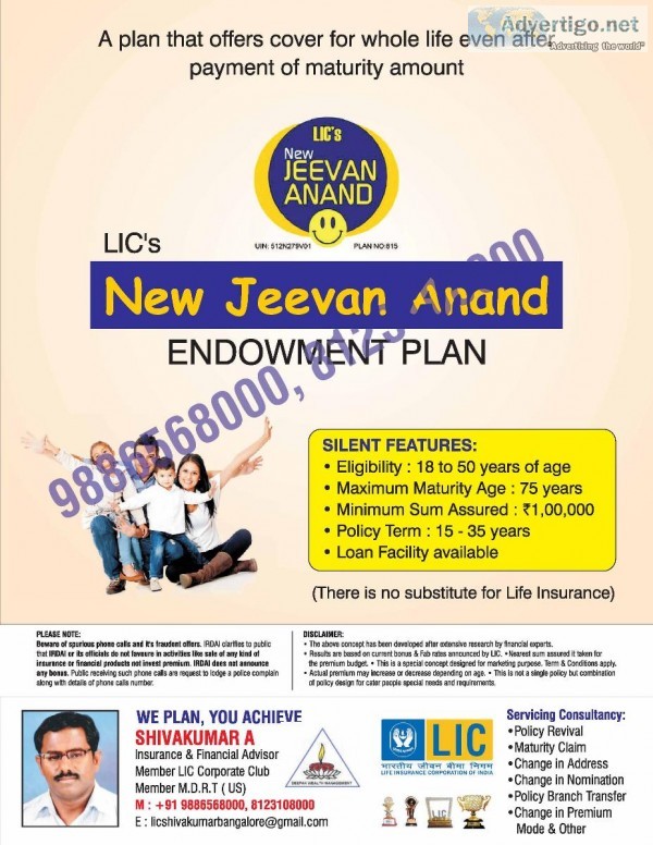 LIC Top Insurance Agent in Bangalore