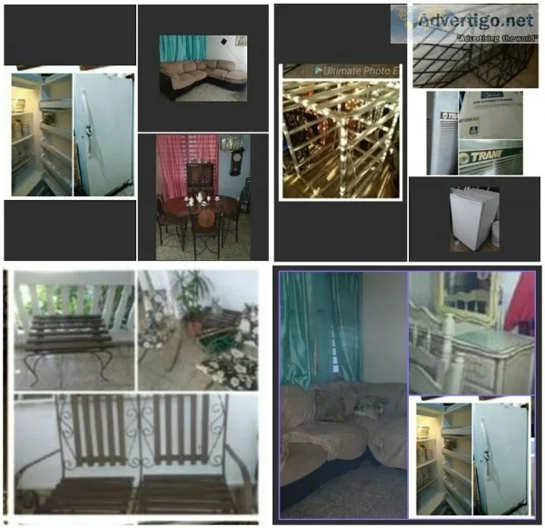 MUEBLES DE BALC&OacuteN ANTIGUO EN HIERRO