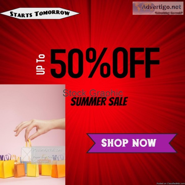 Sale tomorrow