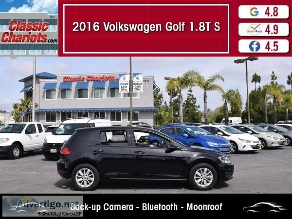 Used 2016 Volkswagen Golf 1.8T S for Sale in San Diego - 19574