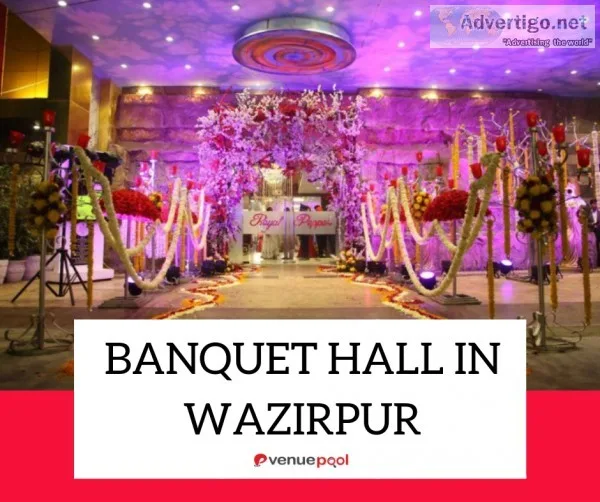 Banquet Halls in Wazirpur