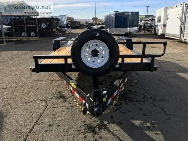 18 ft Tandem Axle Equipment Trailer Utility Trailer Big Tex Trai