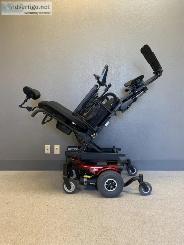 Wheelchair Pride Mobility J6 Quantum Rehab Power Tilt  Elevating