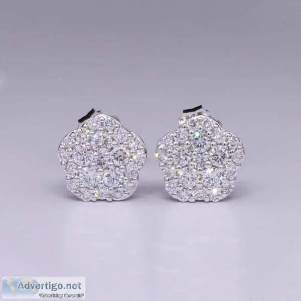 Lab created diamond earrings - EVOLV
