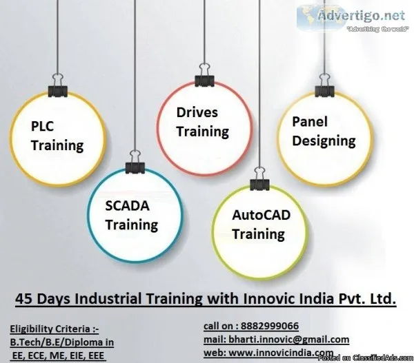 Job Guaranteed Industrial Automation Training in Noida
