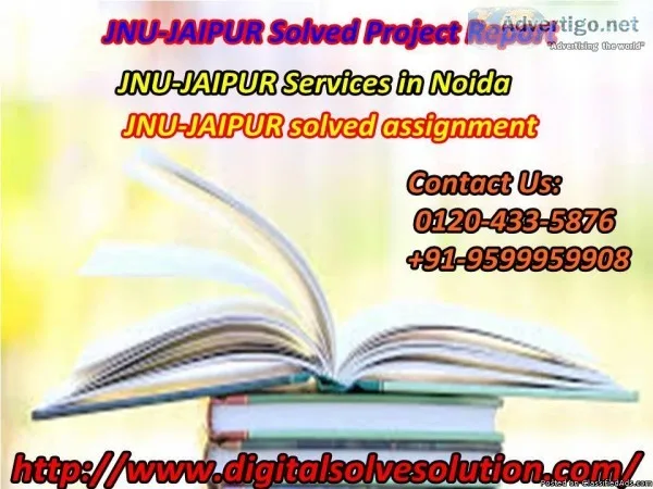 What do you know about JNU Jaipur services in Noida 0120-433-587
