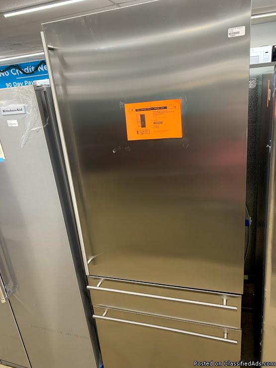 Monogram 30" Integrated Customizable Refrigerator (for Singl