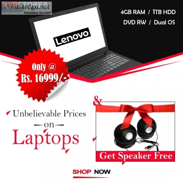 Buy Laptops with unbelievable prices at Hydstores