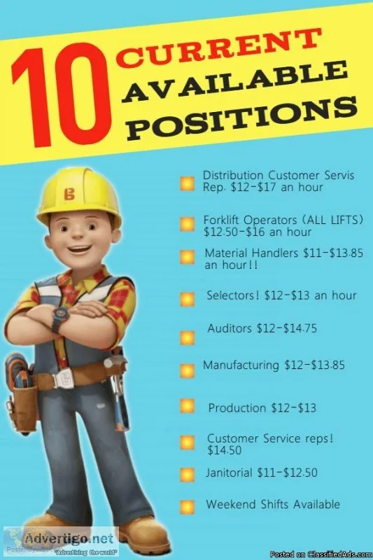 14.00 Stand Up Reach Operators