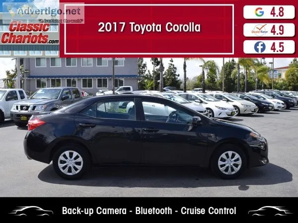 Used 2017 Toyota Corolla L for Sale in San Diego - 19583