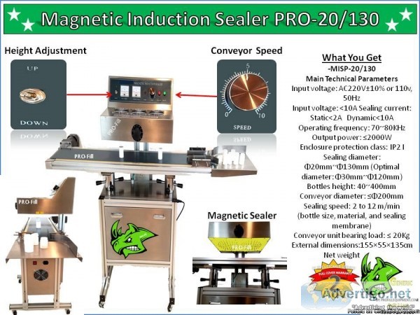 Magnetic Induction Sealer PRO-20130