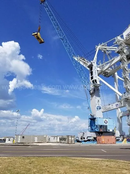 2008 Gottwald HMK6407 Mobile Harbor Crane