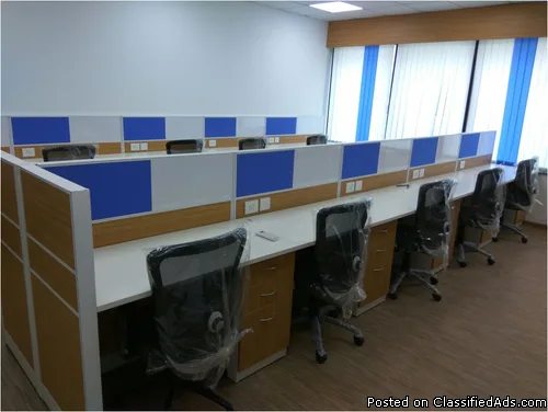 4500 per seat for rental office space full furnished