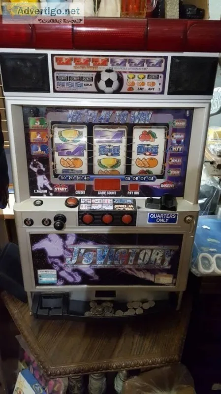 J s Victory quarters slot machine red and blue 7 slot machine.