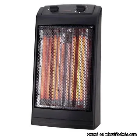 Ecotronic 1500-Watt 2-Element Infrared Electric Portable Heater 
