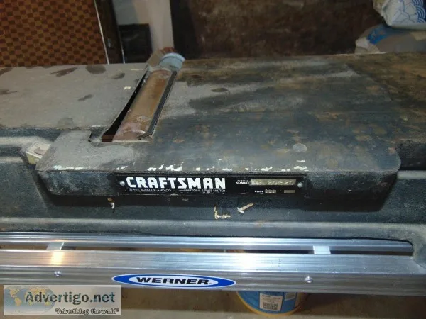 Craftsman Jointer