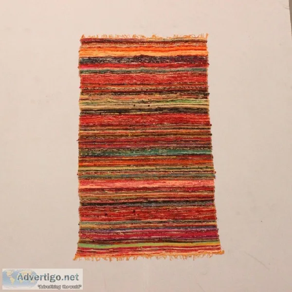 Buy Handmade Rag Rug Meditation Mat  Bitablu.com