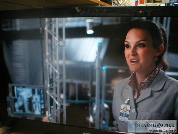 46" RCA FLAT SCREEN TV and REMOTE CONTROL WORKS GREAT