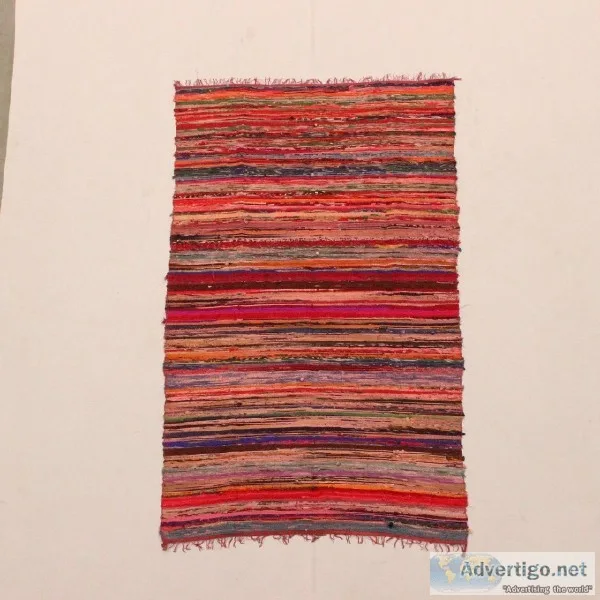 Buy Fluffy Handmade Rag Rug Meditation Mat  Bitablu.com