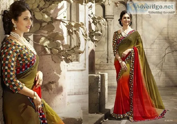 Fancy sarees wholesalers manufacturers Mumbai from Textile Infom