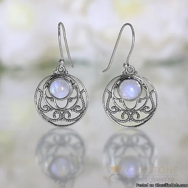 Moonstone Earring - TEMPTING TRIBUTE - GSJ
