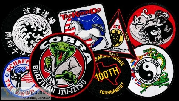 Dye Sublimation Brazilian jiu jitsu Patches - BJJ Patches