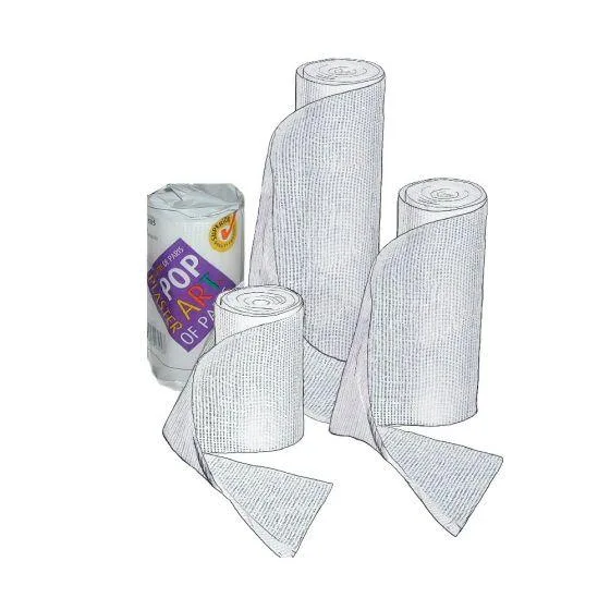 The right way to apply plaster bandage