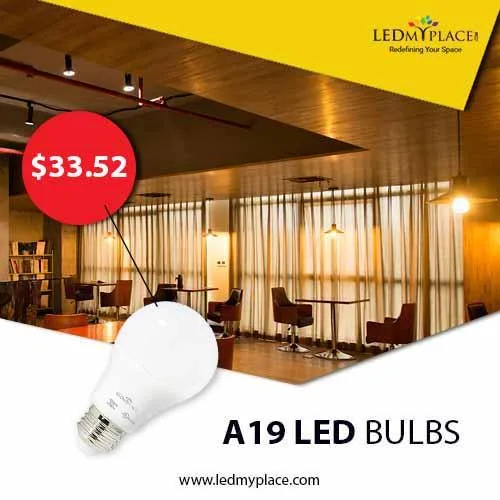 Install A19 Dimmable LED Bulb and Enhance Your Savings.