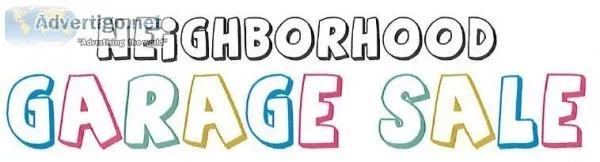 Huge Neighboorhood Sale